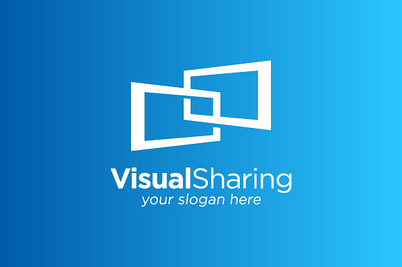 Visual Sharing Business in Logo Templates - product preview 1