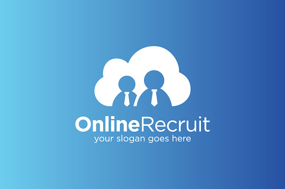Online Recruitment Logo in Logo Templates - product preview 1