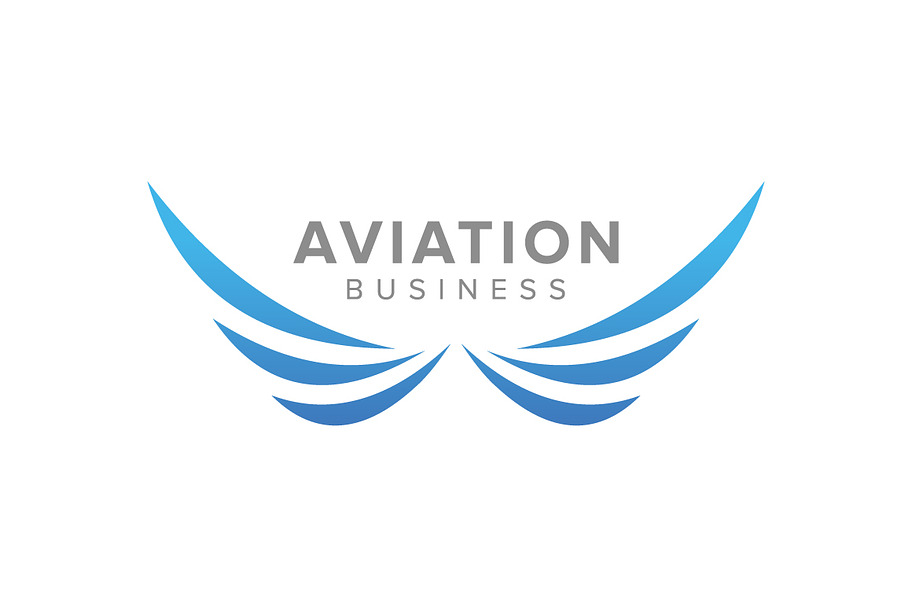 Aviation Business Symbol Design in Logo Templates - product preview 8
