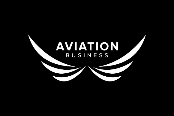 Aviation Business Symbol Design in Logo Templates - product preview 3
