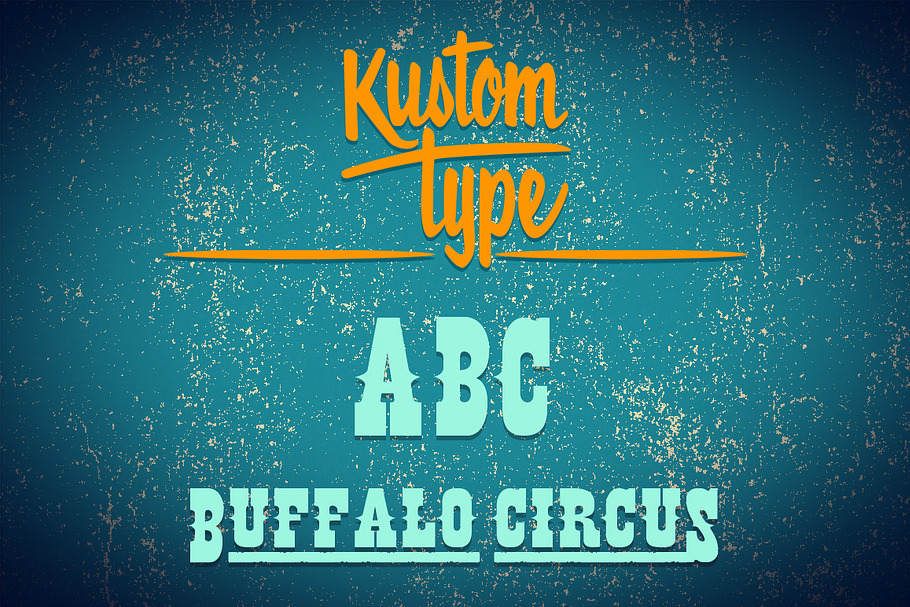 Buffalo Circus Font