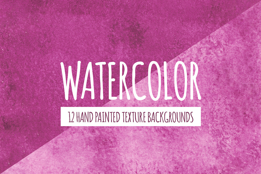 Pink Watercolor Texture Backgrounds in Textures - product preview 8