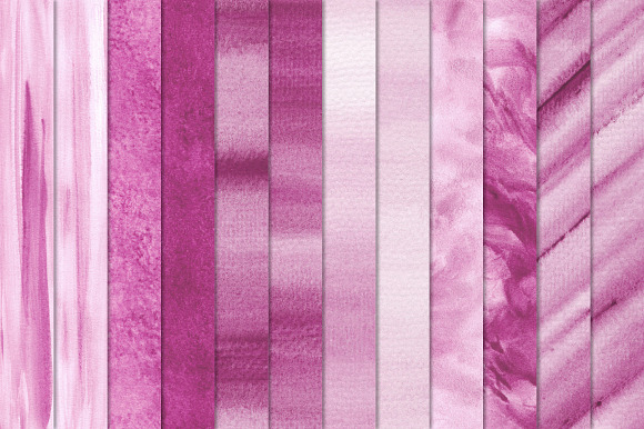Pink Watercolor Texture Backgrounds in Textures - product preview 1