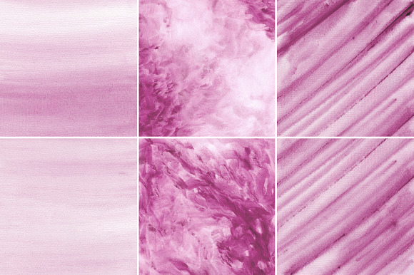 Pink Watercolor Texture Backgrounds in Textures - product preview 3