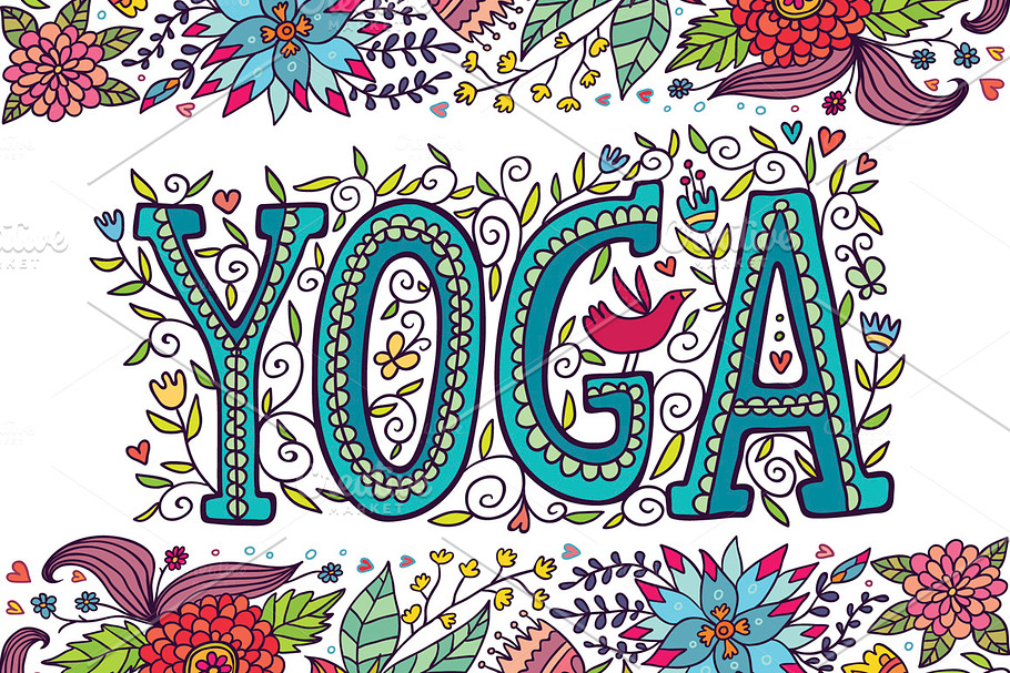 I love yoga! in Illustrations - product preview 8