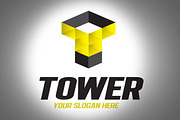 Tower Logo Design Template