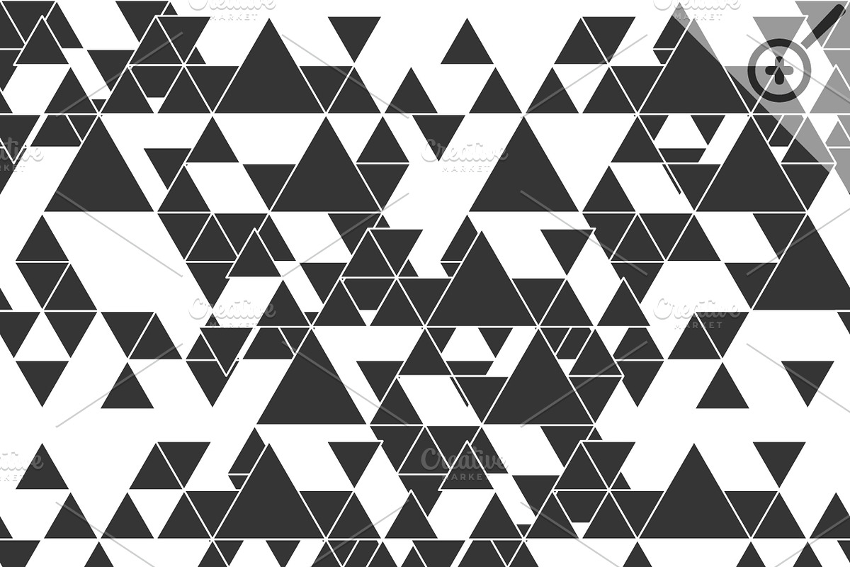Triangular seamless vector patterns in Textures - product preview 8