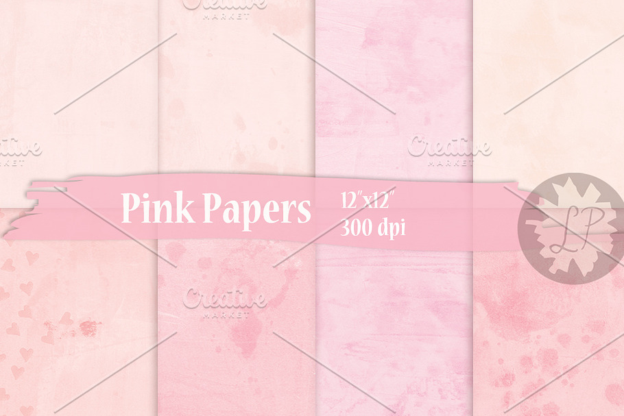 Delicate Pink Papers