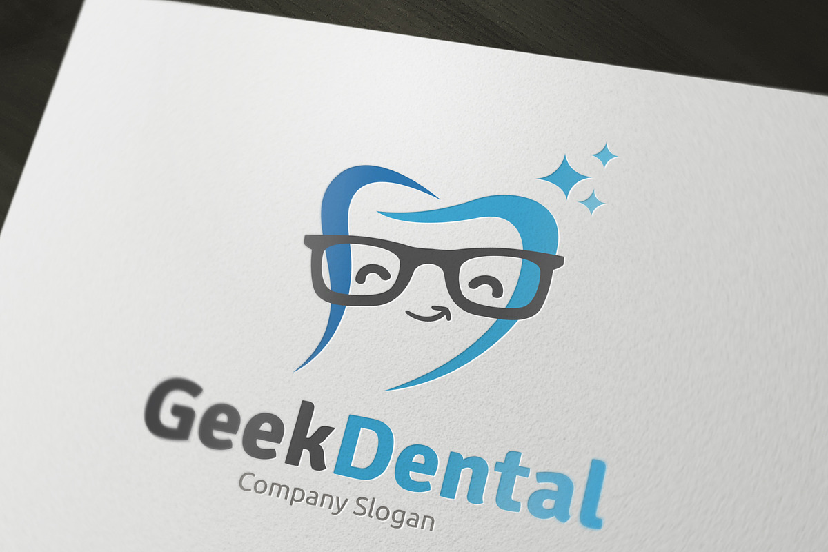 Geek Dental in Logo Templates - product preview 8