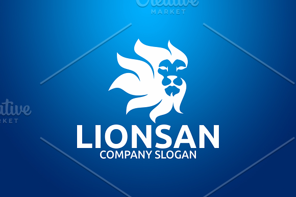 Lion San in Logo Templates - product preview 1