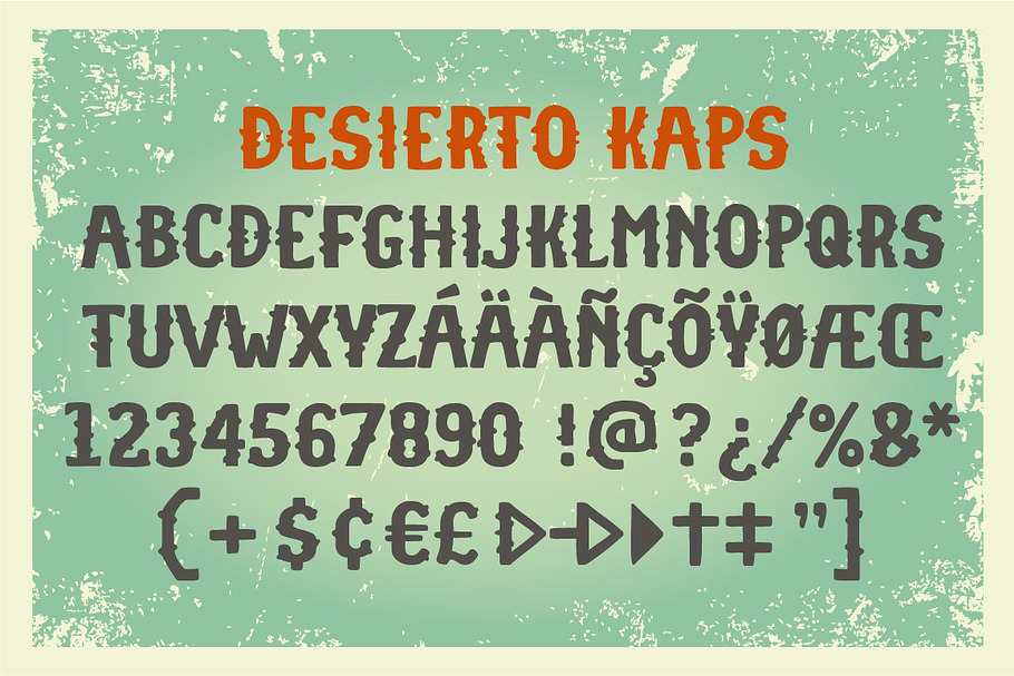 Desierto in Display Fonts - product preview 8