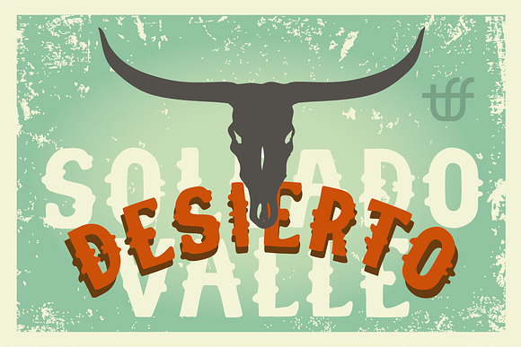 Desierto in Display Fonts - product preview 1