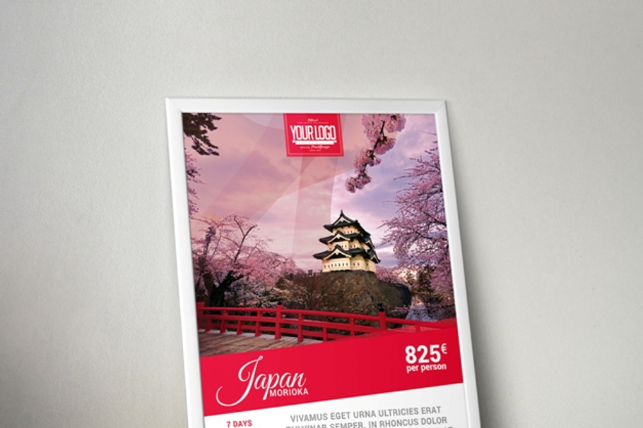 Travell Agency Flyer in Flyer Templates - product preview 8