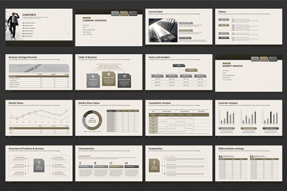 Company Presentation Strategy in Presentation Templates - product preview 1