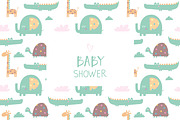 Baby Shower patterns and invitations
