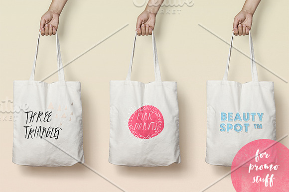 Girly Logos + Creation Kit w/ Fonts in Logo Templates - product preview 6