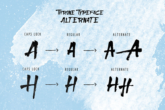 THRONE Typeface  in Display Fonts - product preview 3