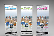 Dream Vacation Roll-up Banner 