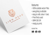 LION HEAD Logo