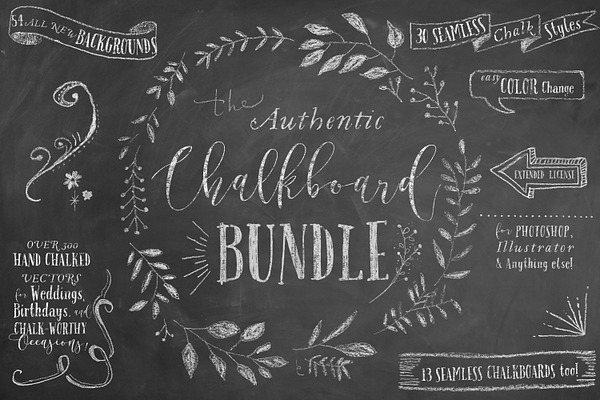 The Authentic Chalkboard Bundle