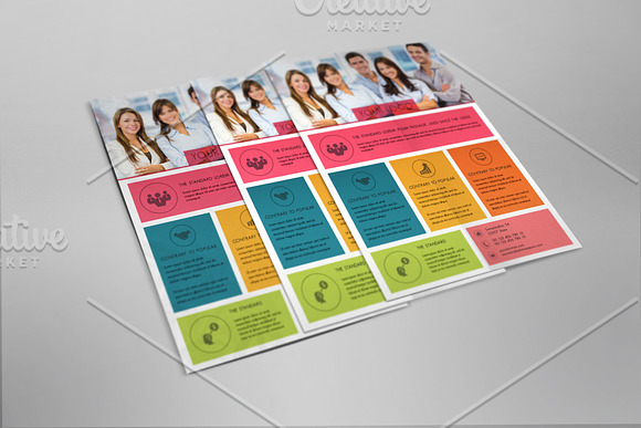 Modern Bussines - nex in Flyer Templates - product preview 1