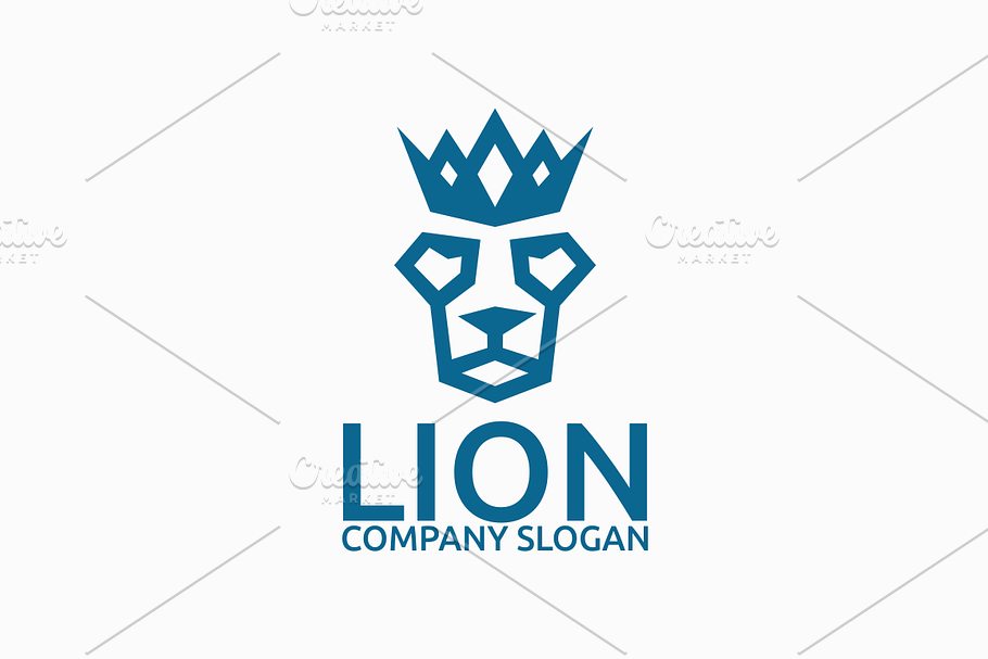 Lion in Logo Templates - product preview 8