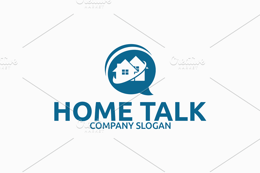 Home Talk in Logo Templates - product preview 8