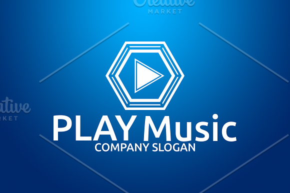 Play Music in Logo Templates - product preview 1