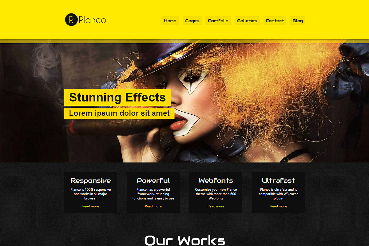 Planco - Creative Portfolio Theme in WordPress Portfolio Themes - product preview 8