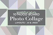 10 Mood Board Photo Collage Layouts