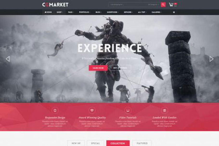 CGMarket Responsive OpenCart Theme in OpenCart Themes - product preview 8