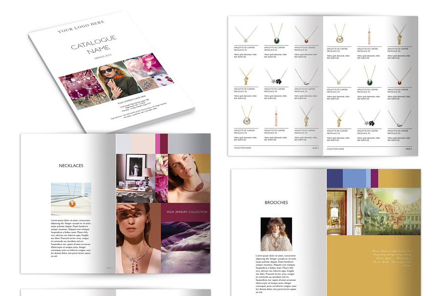 Wholesale Catalog template id01 in Magazine Templates - product preview 8