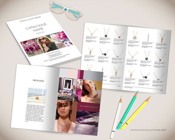 Wholesale Catalog template id01 in Magazine Templates - product preview 1