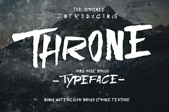 THRONE Typeface  in Display Fonts - product preview 6