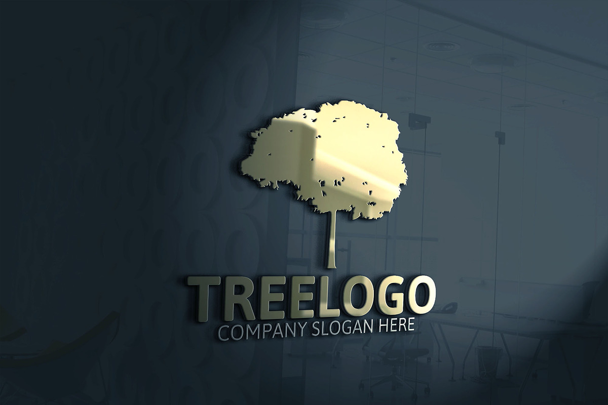 Tree Logo in Logo Templates - product preview 8