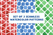 Watercolor pattern