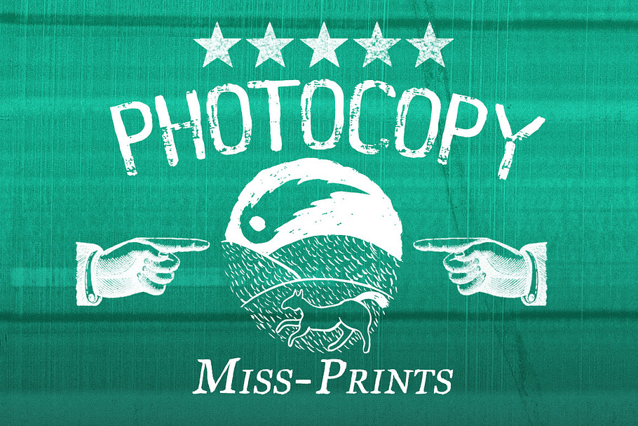 22 Photocopy MissPrints in Textures - product preview 8