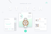 STITCH - Shopping app UI Kit