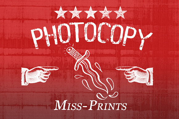 22 Photocopy MissPrints in Textures - product preview 2