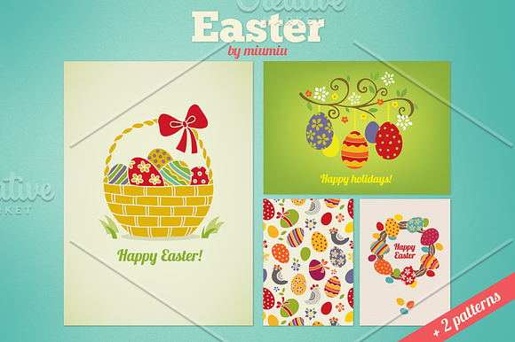 90% Off - Easter Big Bundle in Patterns - product preview 8