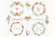 Flower Wedding Wreath Collections
