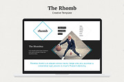 Rhomb | PSD Template