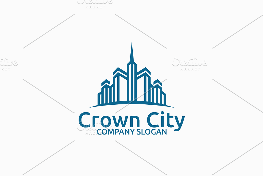 Crown City in Logo Templates - product preview 8