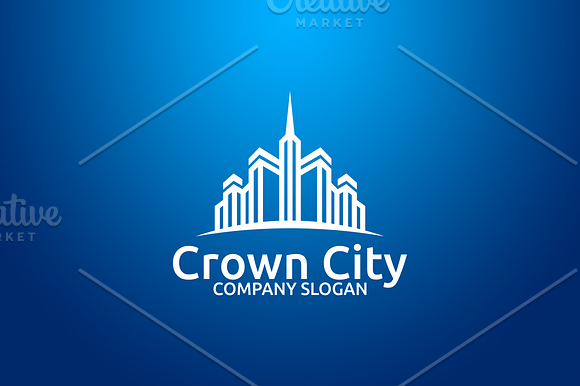 Crown City in Logo Templates - product preview 1