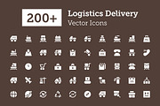 200+ Logistics Delivery Icons 