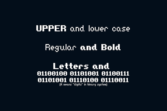 Jeebz: 8-bit font in Display Fonts - product preview 1