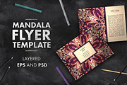 Two mandala flyers templates 01