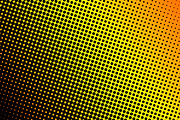 Abstract background dotted with several color gradients