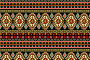 Set of Border Ornamental Patterns