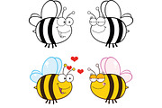 Cute Bee Collection - 6